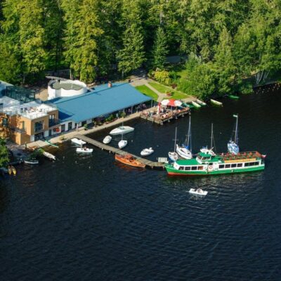 Widok na Hotel Active z góry_ZAKWATEROWANIE